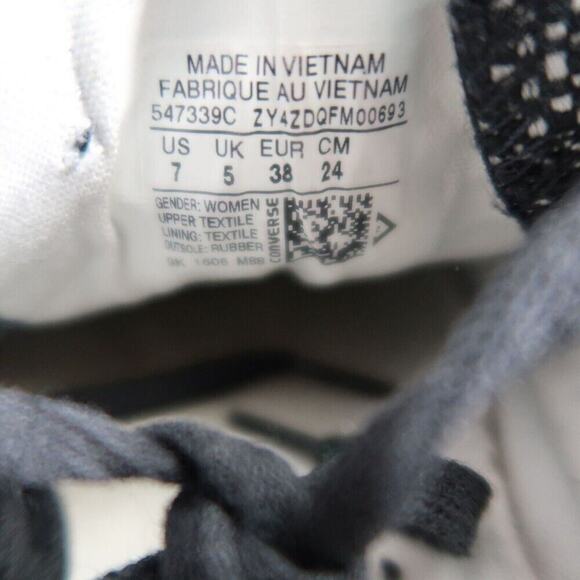 Converse Shoes Women 7 Sneakers All Star Low Woven Lifestyle Casual Comfort Flat - Picture 13 of 14